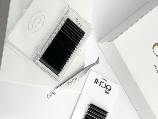 oh OCHI - Black eyelashes BLACK MIX 20 Lines