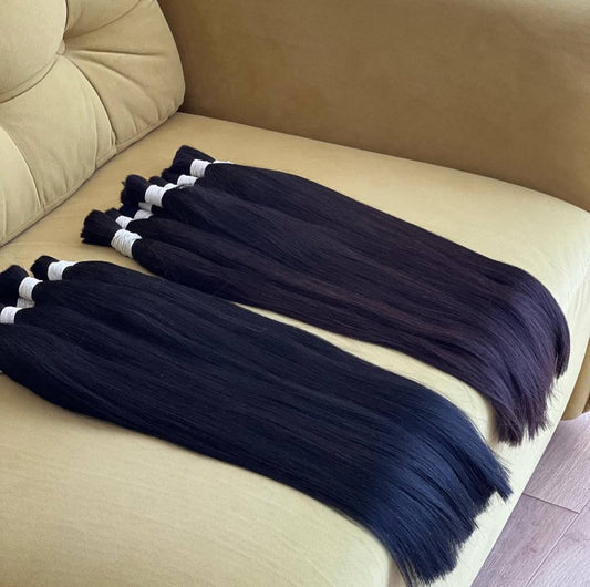 BÉA - Slavic Luxury s Hair Extensions " Dark and Brown "